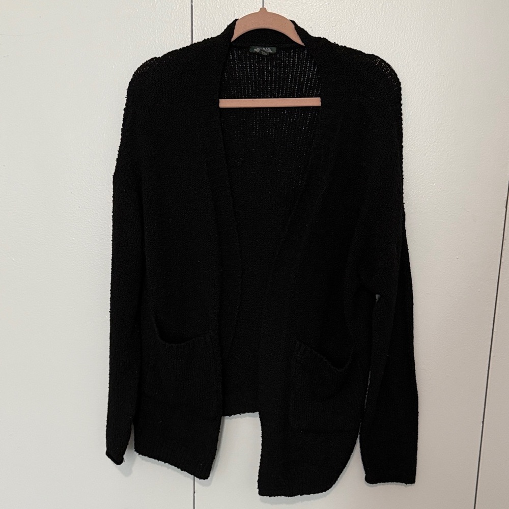 Wild Fable Cozy Black Cardigan